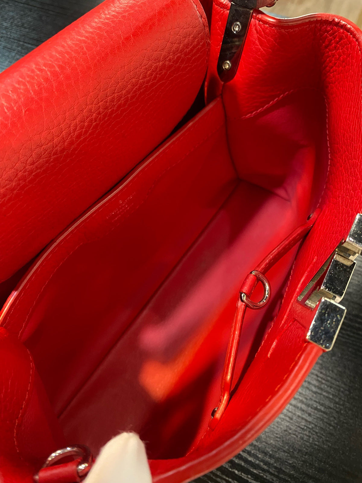 Louis Vuitton - Capucines BB - Leather - Red - (small)