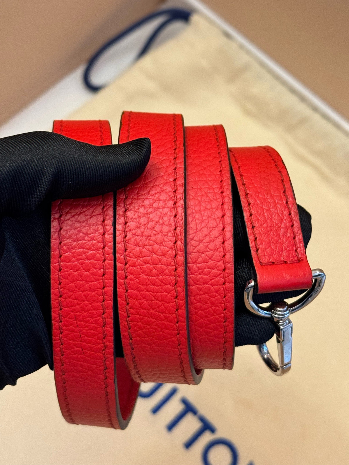 Louis Vuitton - Capucines BB - Leather - Red - (Small)