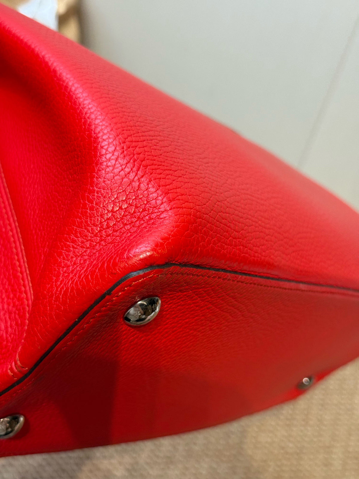 Louis Vuitton - Capucines BB - Leather - Red - (small)