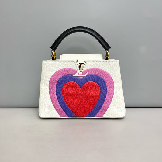 Louis Vuitton - Capucines BB - Leather - White - (mini)