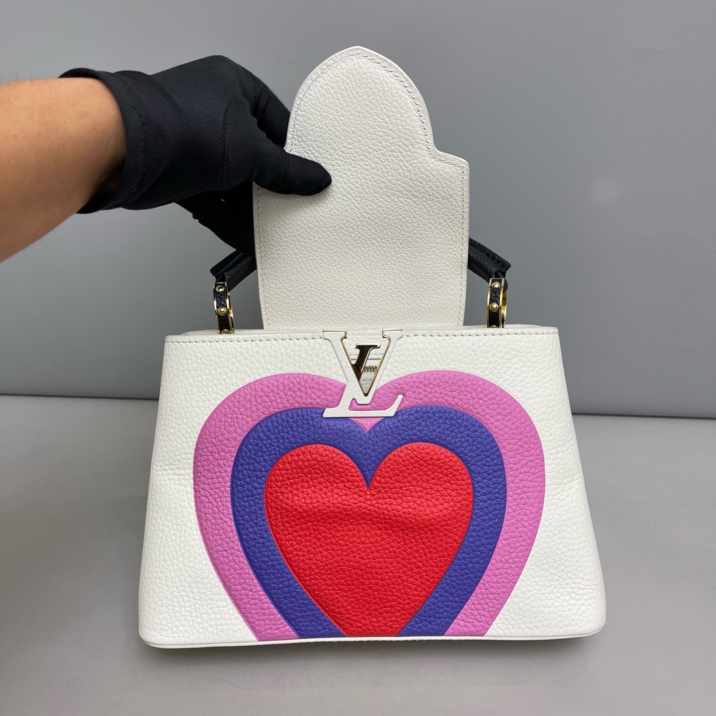 Louis Vuitton - Capucines BB - Leather - White - (mini)