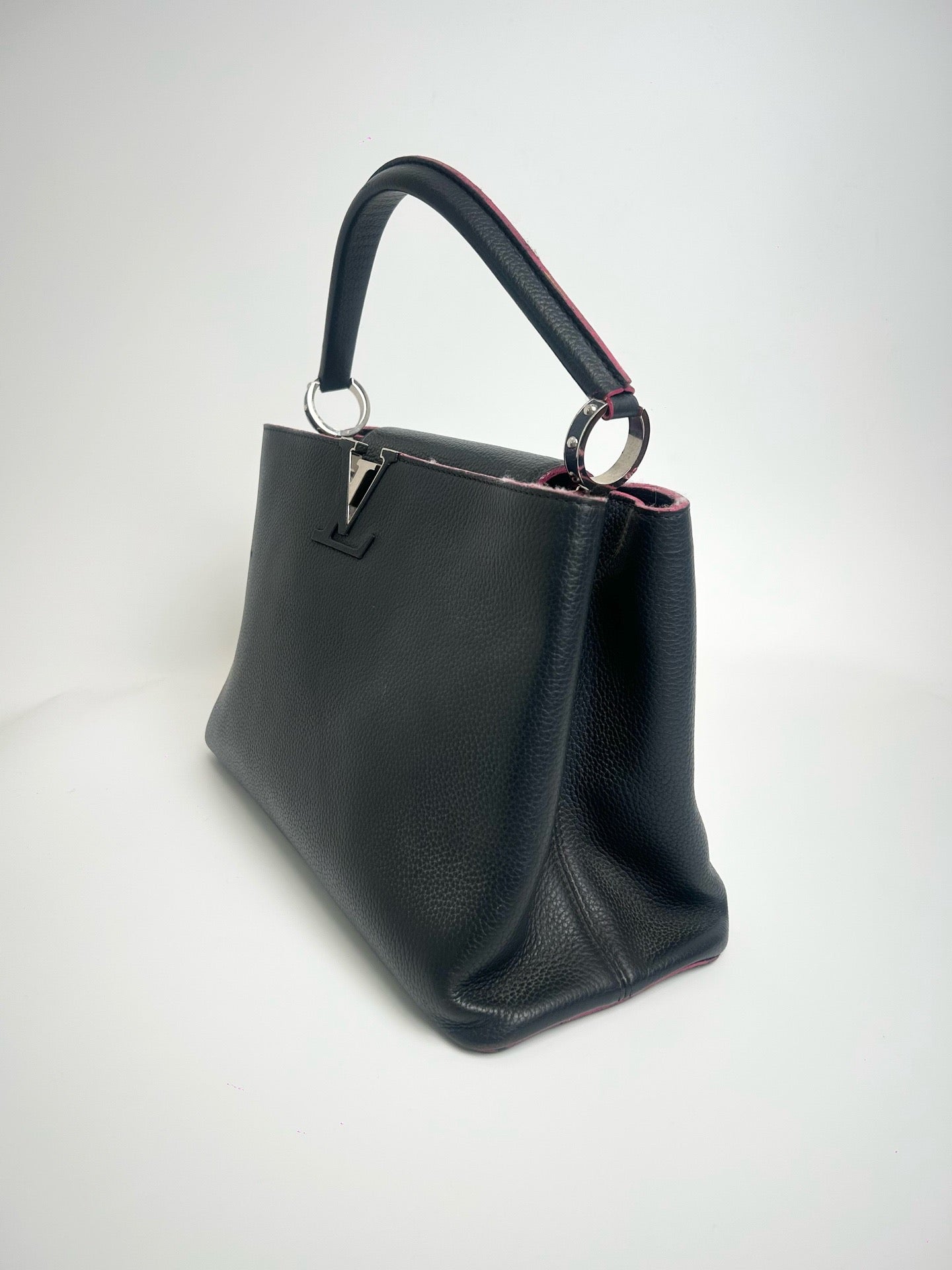 Louis Vuitton - Capucines - Calfskin - Black - (Large)