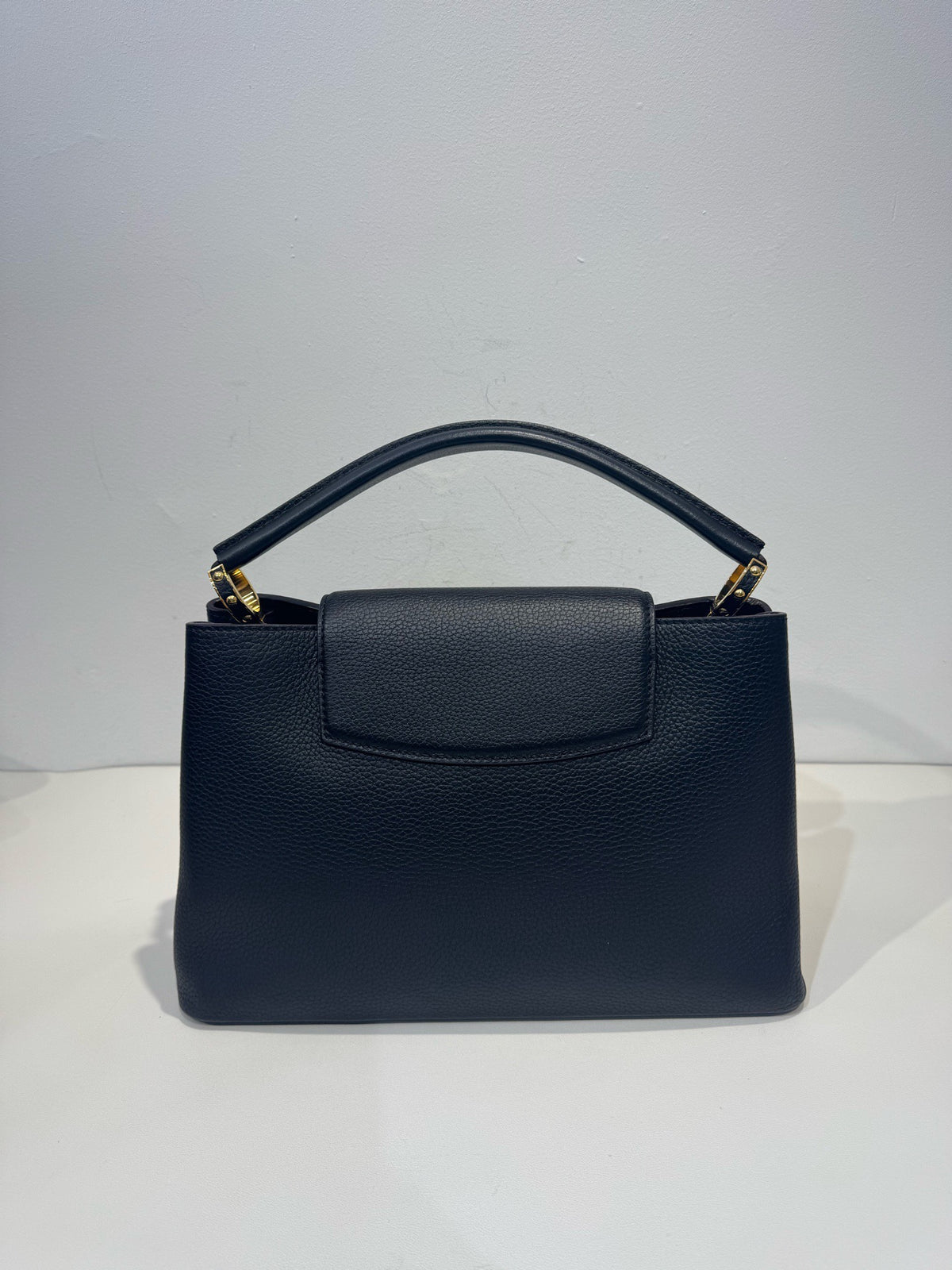 Louis Vuitton - Capucines Large - Leather - Black - (Large)