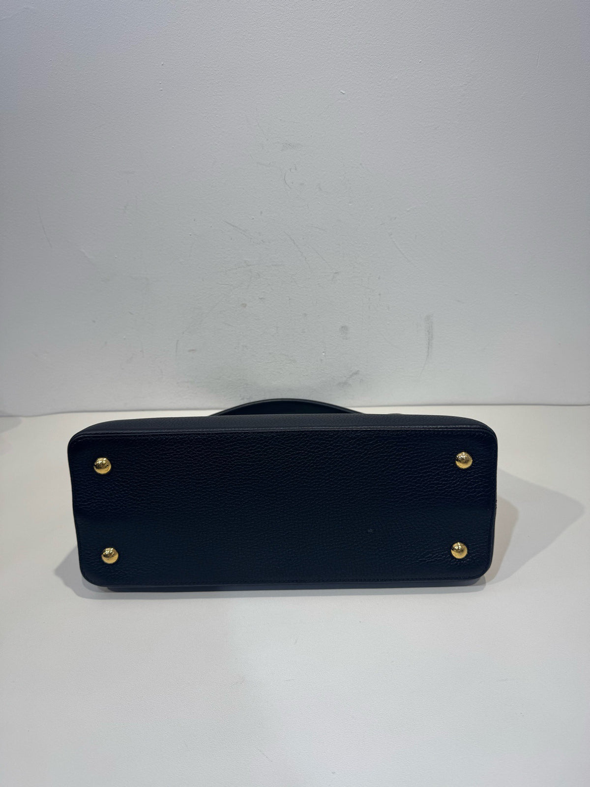 Louis Vuitton - Capucines Large - Leather - Black - (Large)