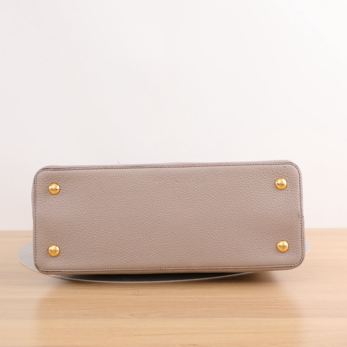 Louis Vuitton - Capucines Large - Leather - Grey - (large)