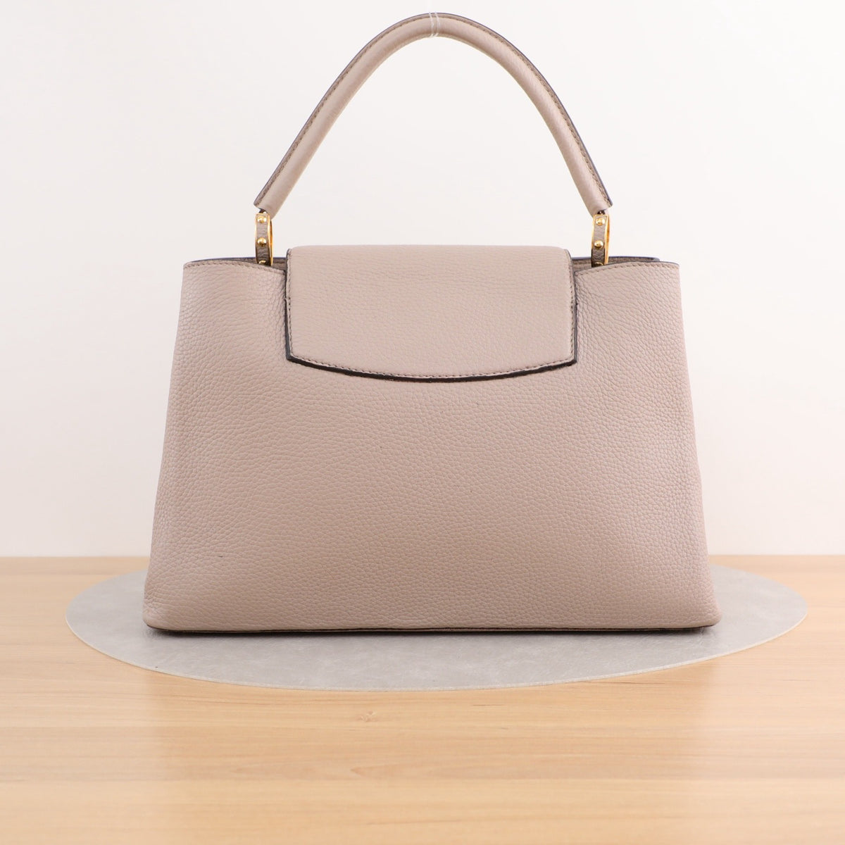 Louis Vuitton - Capucines Large - Leather - Grey - (large)