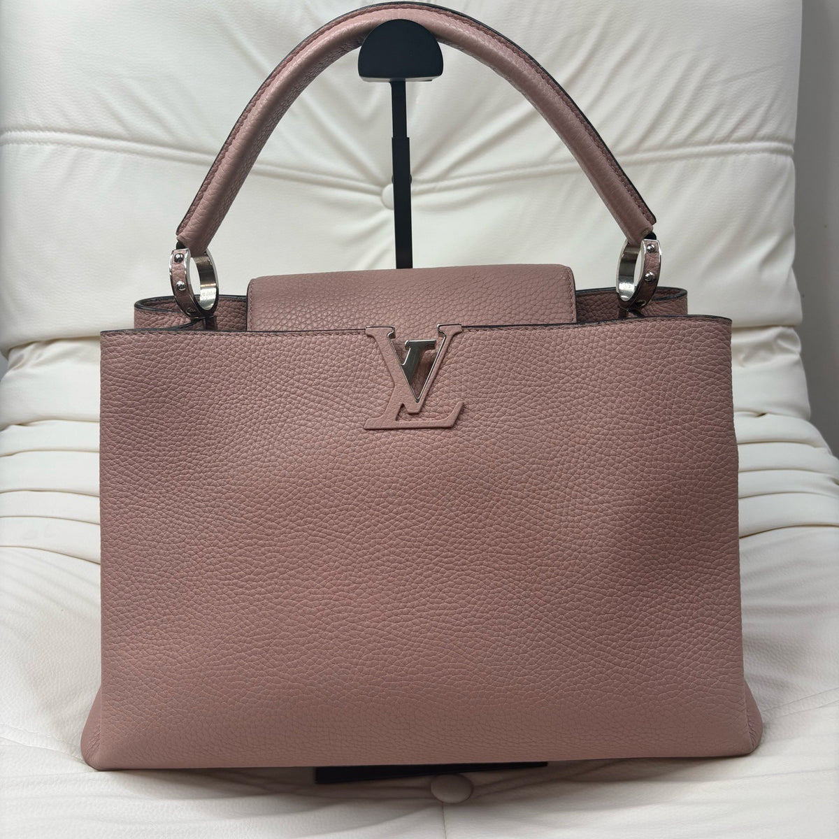 Louis Vuitton - Capucines Large - Leather - Pink - (large)