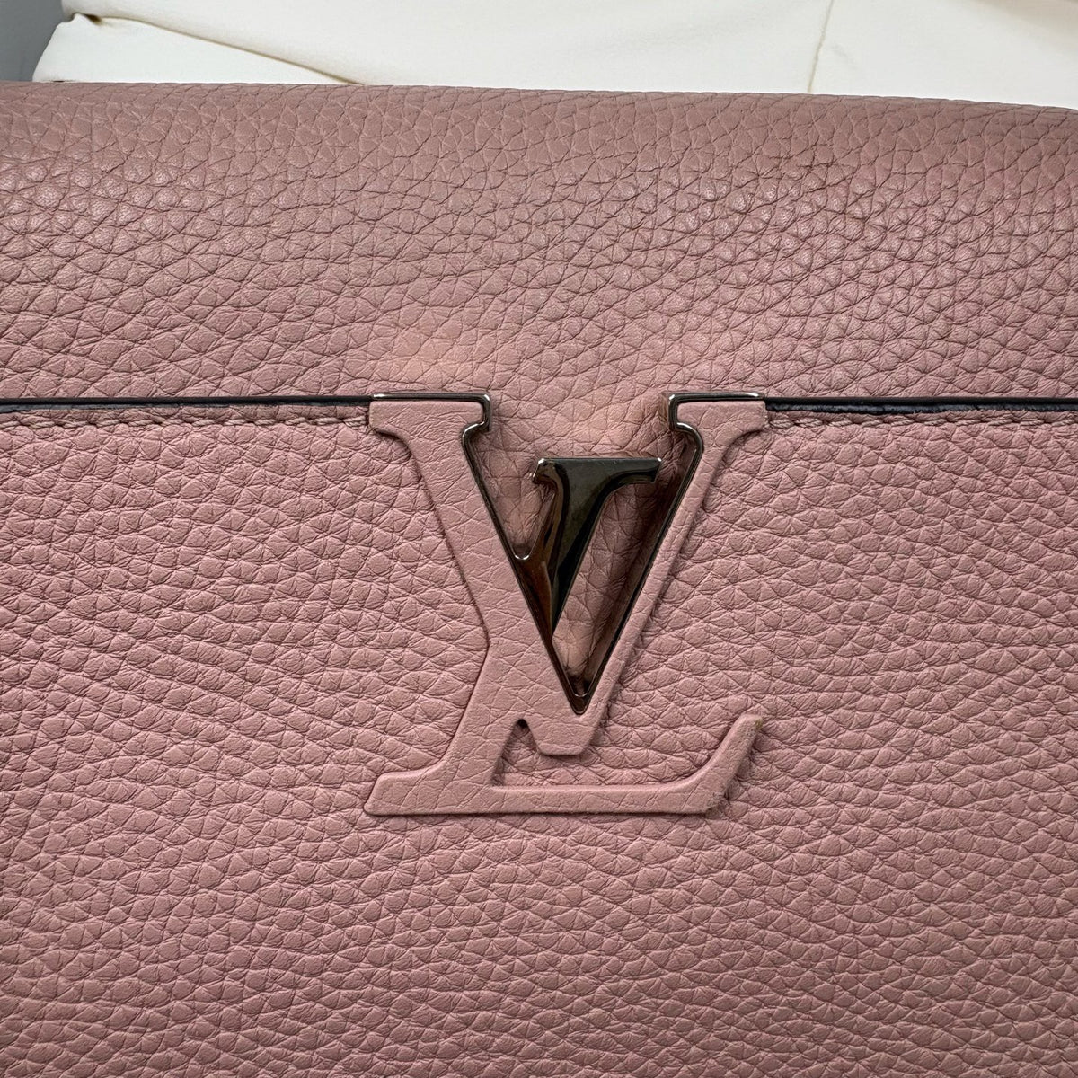 Louis Vuitton - Capucines Large - Leather - Pink - (large)