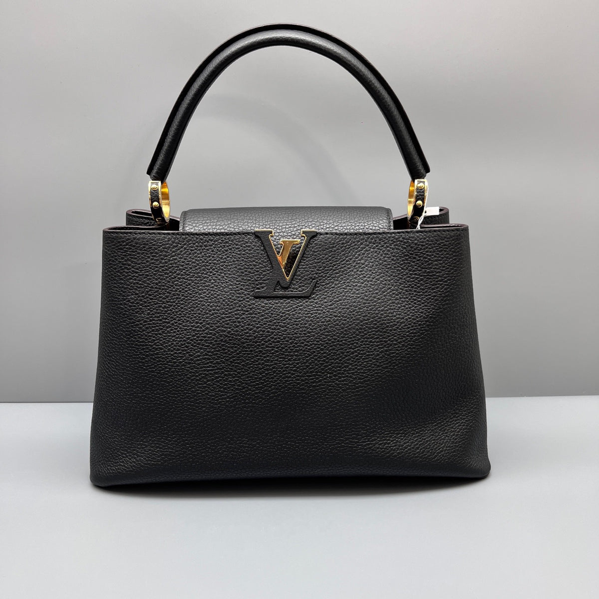 Louis Vuitton - Capucines - Leather - Black - (large)
