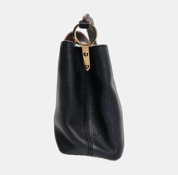 Louis Vuitton - Capucines - Leather - Black - (medium)