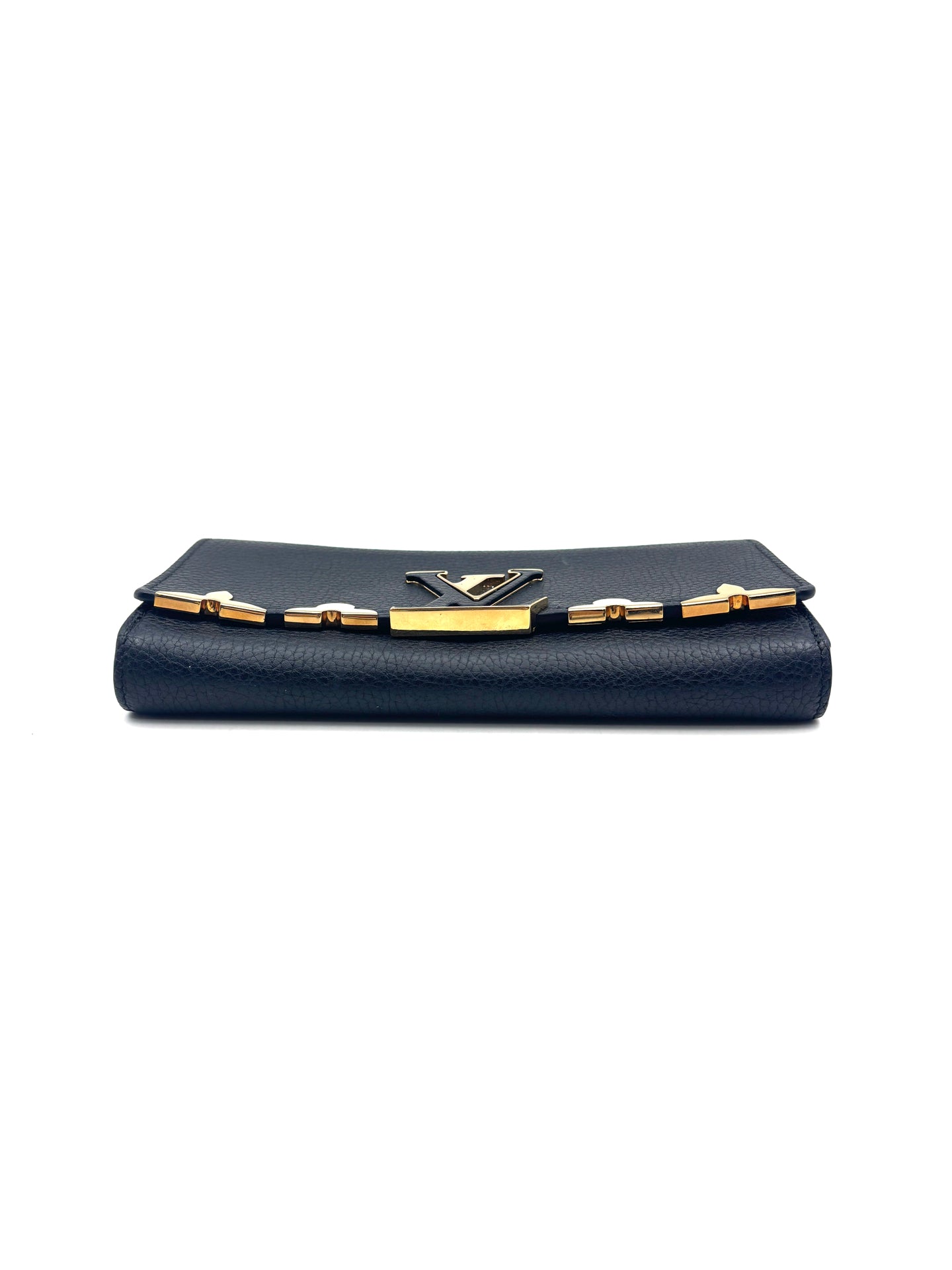Louis Vuitton - Capucines - Leather - Black - (Standard)