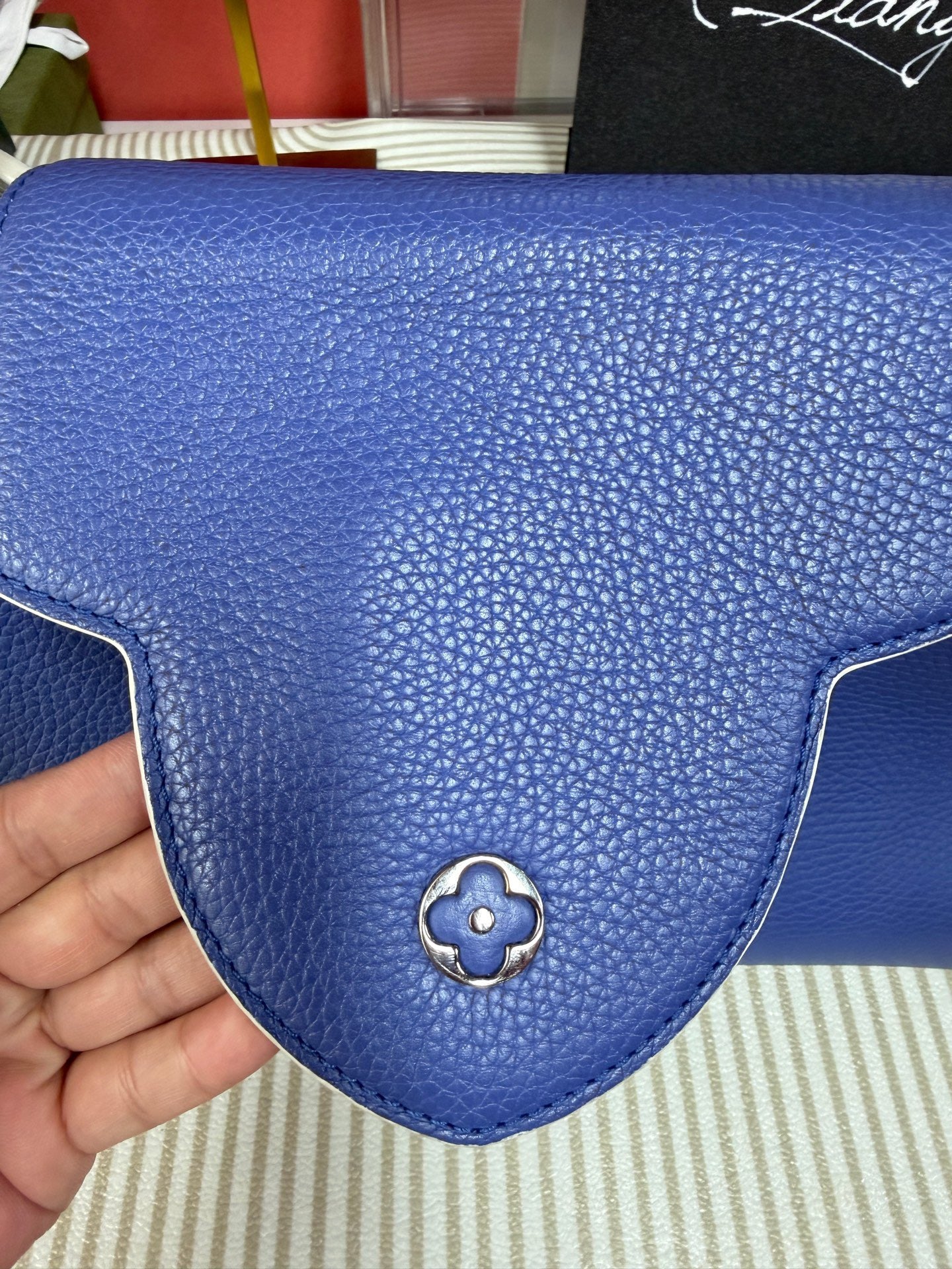 Louis Vuitton - Capucines - Leather - Blue - (large)