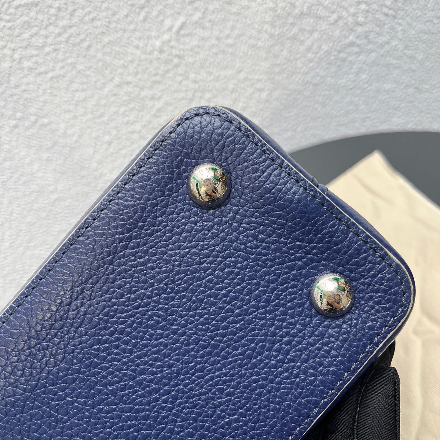 Louis Vuitton - Capucines - Leather - Blue - (Medium)