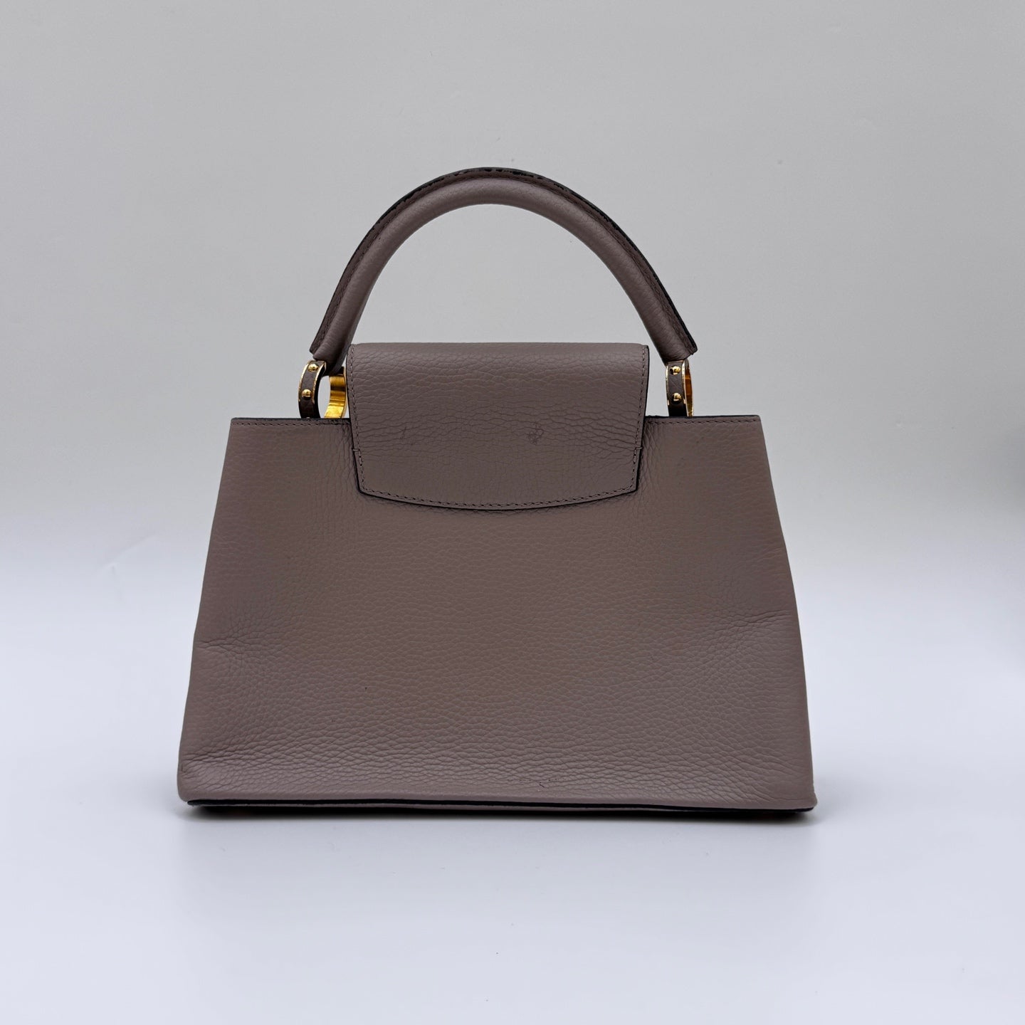 Louis Vuitton - Capucines - Leather - Grey - (Medium)