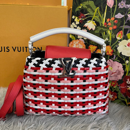 Louis Vuitton - Capucines - Leather - Multicolour - (medium)