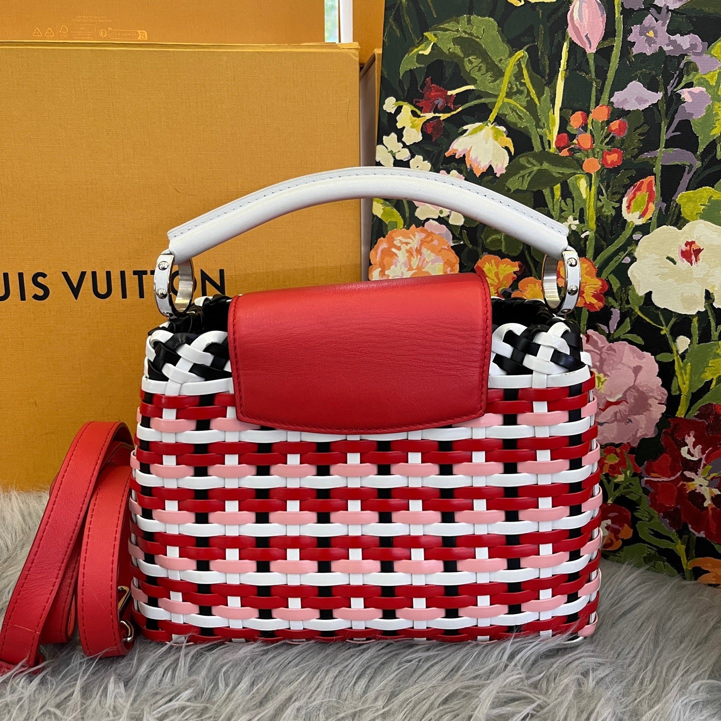 Louis Vuitton - Capucines - Leather - Multicolour - (medium)