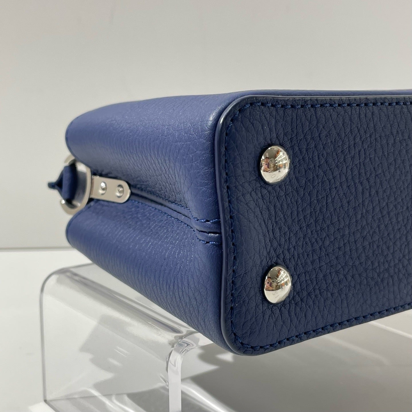 Louis Vuitton - Capucines - Leather - Navy - (mini)