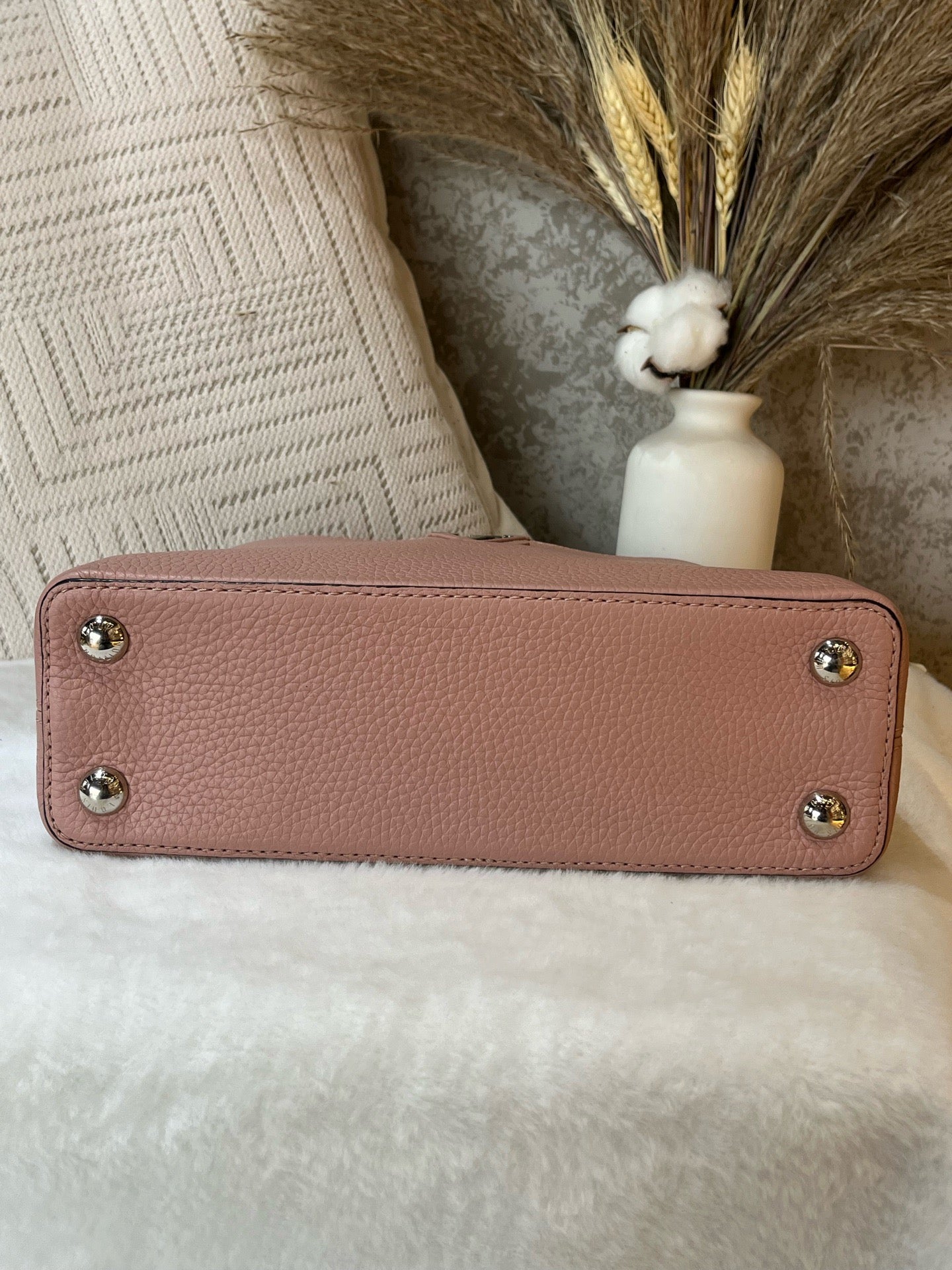 Louis Vuitton - Capucines - Leather - Pink - (medium)