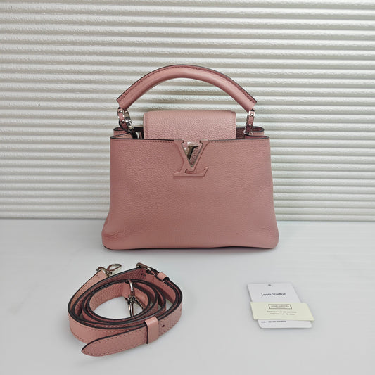 Louis Vuitton - Capucines - Leather - Pink - (mini)