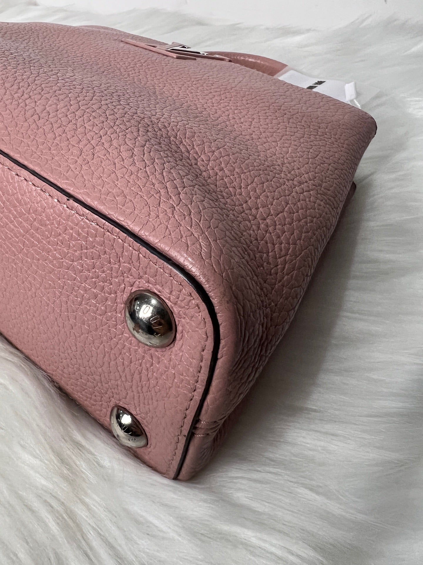 Louis Vuitton - Capucines - Leather - Pink - (small)