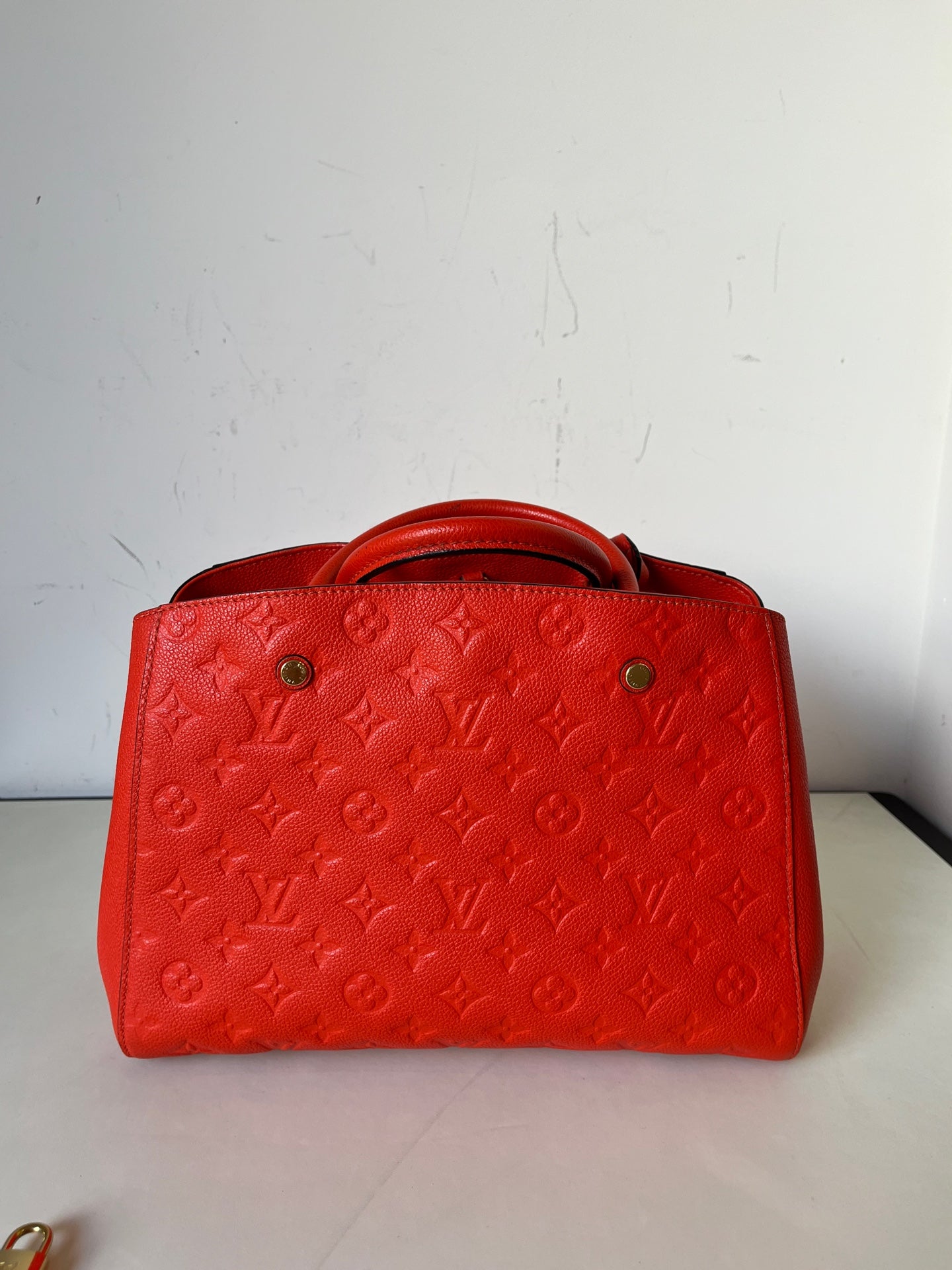 Louis Vuitton - Capucines - Leather - Red - (medium)