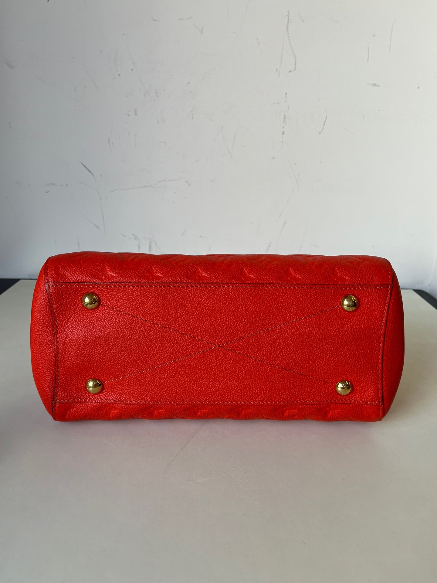 Louis Vuitton - Capucines - Leather - Red - (medium)