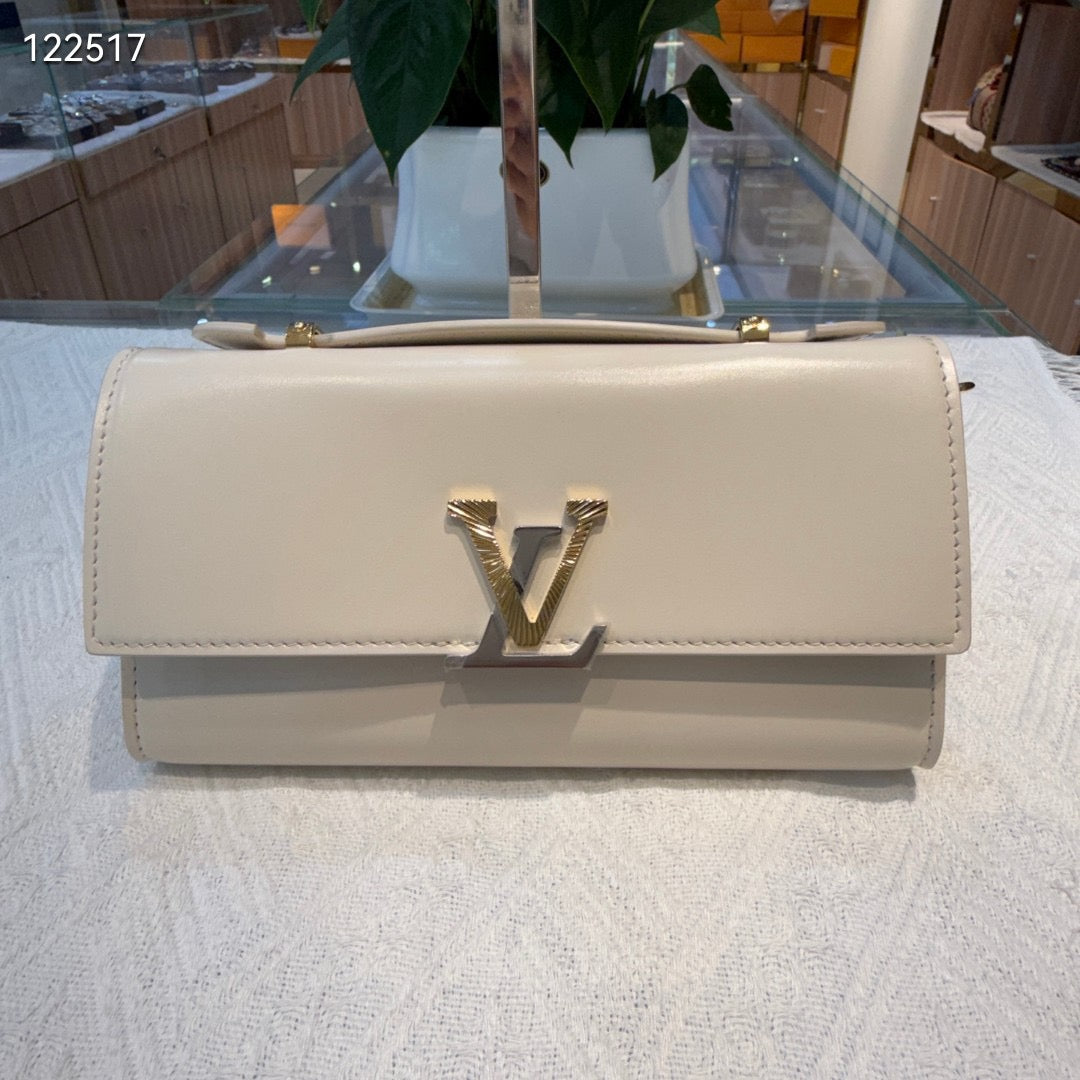 Louis Vuitton - Capucines - Leather - White - (small)