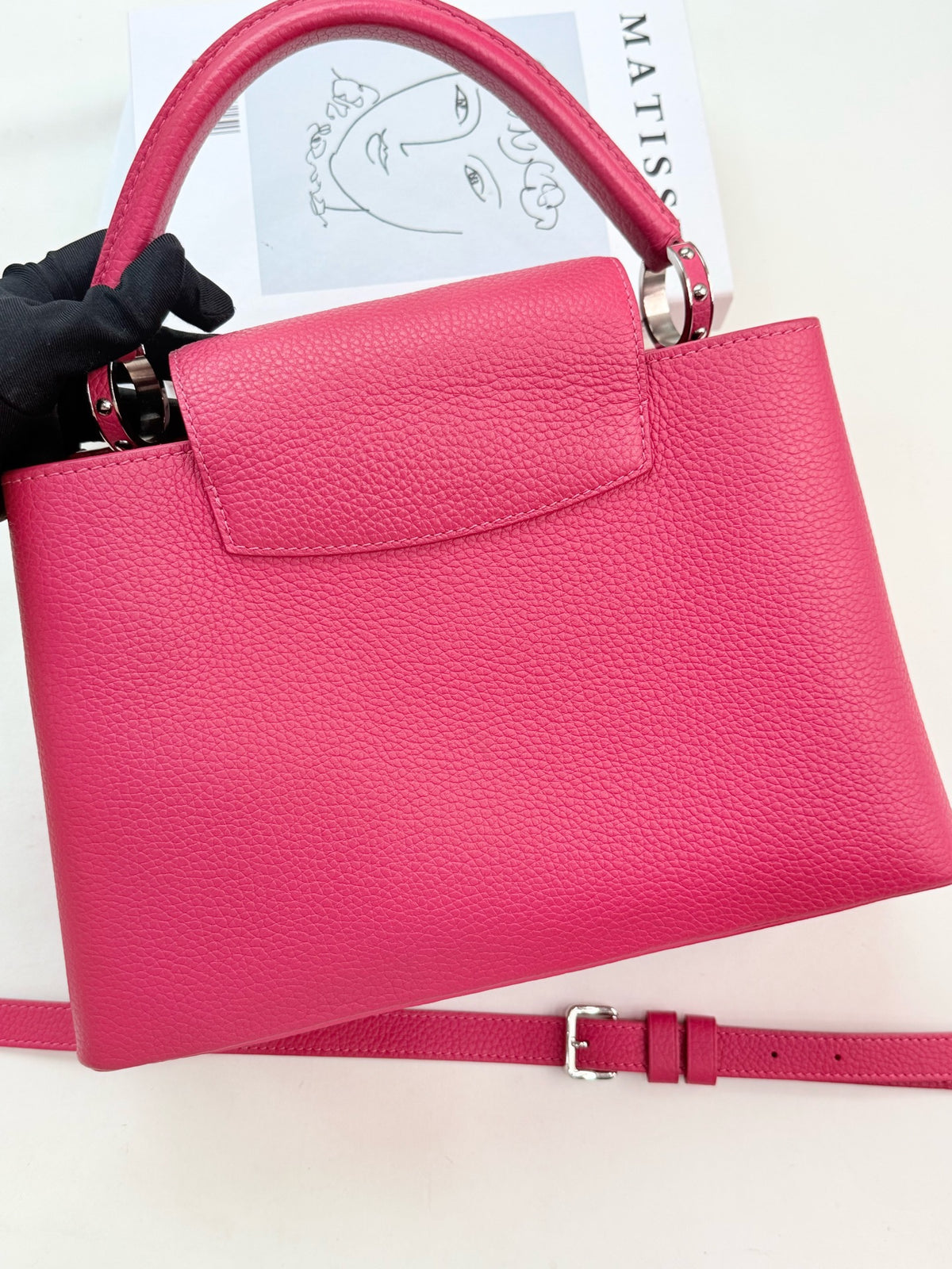 Louis Vuitton - Capucines Limited Edition - Leather - Pink