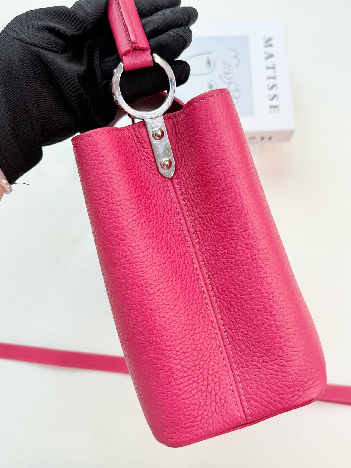 Louis Vuitton - Capucines Limited Edition - Leather - Pink