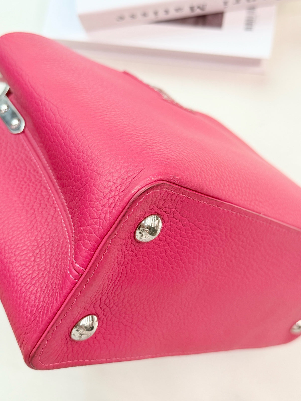 Louis Vuitton - Capucines Limited Edition - Leather - Pink