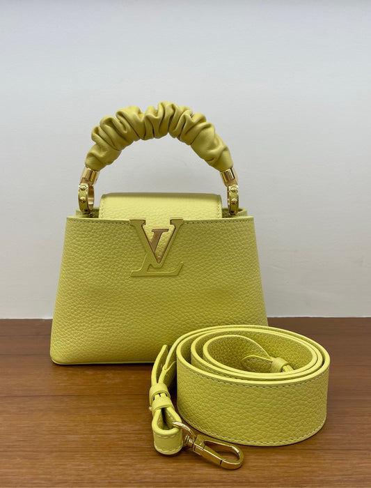 Louis Vuitton - Capucines Mini - Leather - Yellow - (mini)