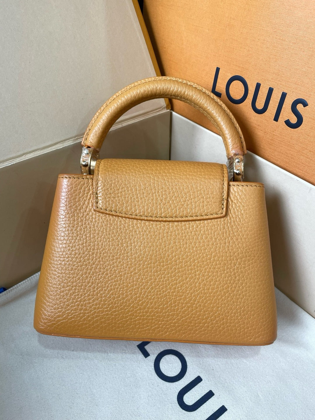 Louis Vuitton - Capucines Mini - Leather - Yellow - (mini)
