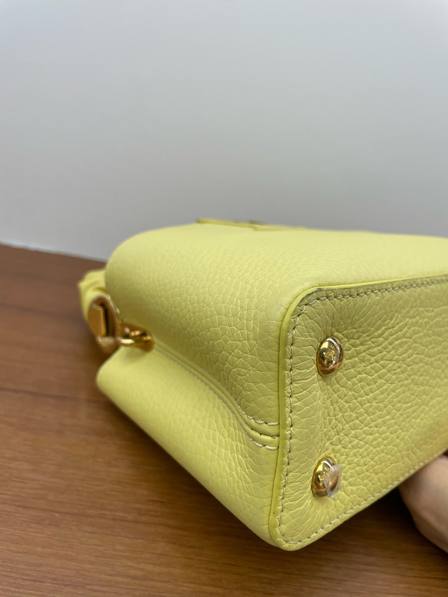 Louis Vuitton - Capucines Mini - Leather - Yellow - (mini)