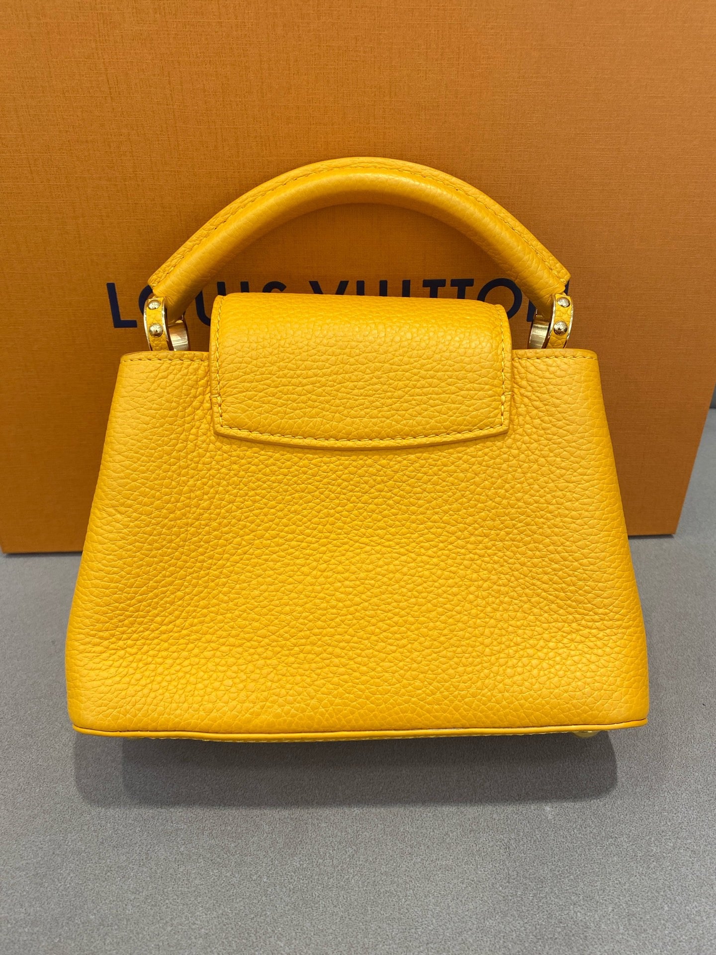 Louis Vuitton - Capucines Mini - Leather - Yellow - (mini)