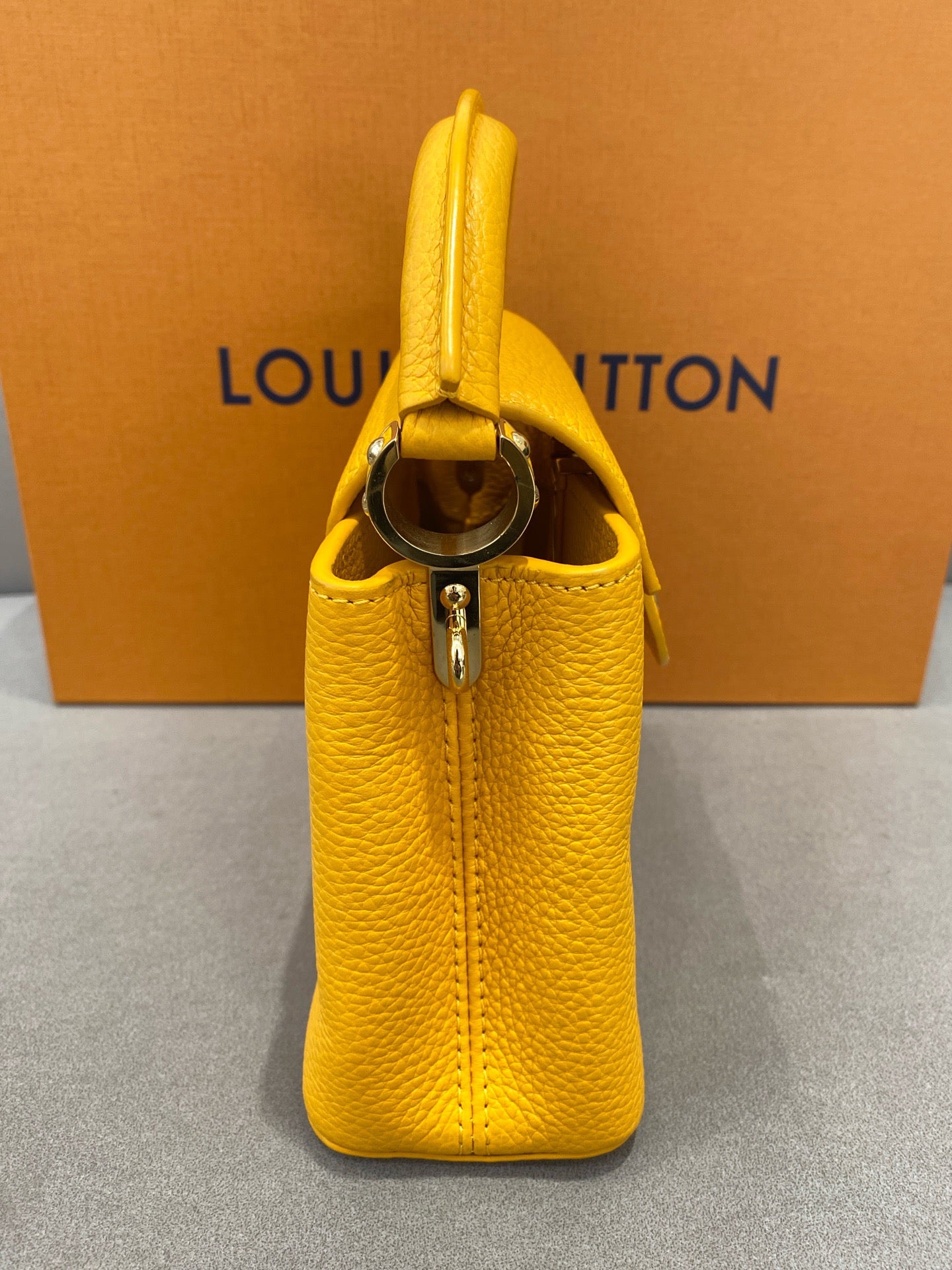 Louis Vuitton - Capucines Mini - Leather - Yellow - (mini)