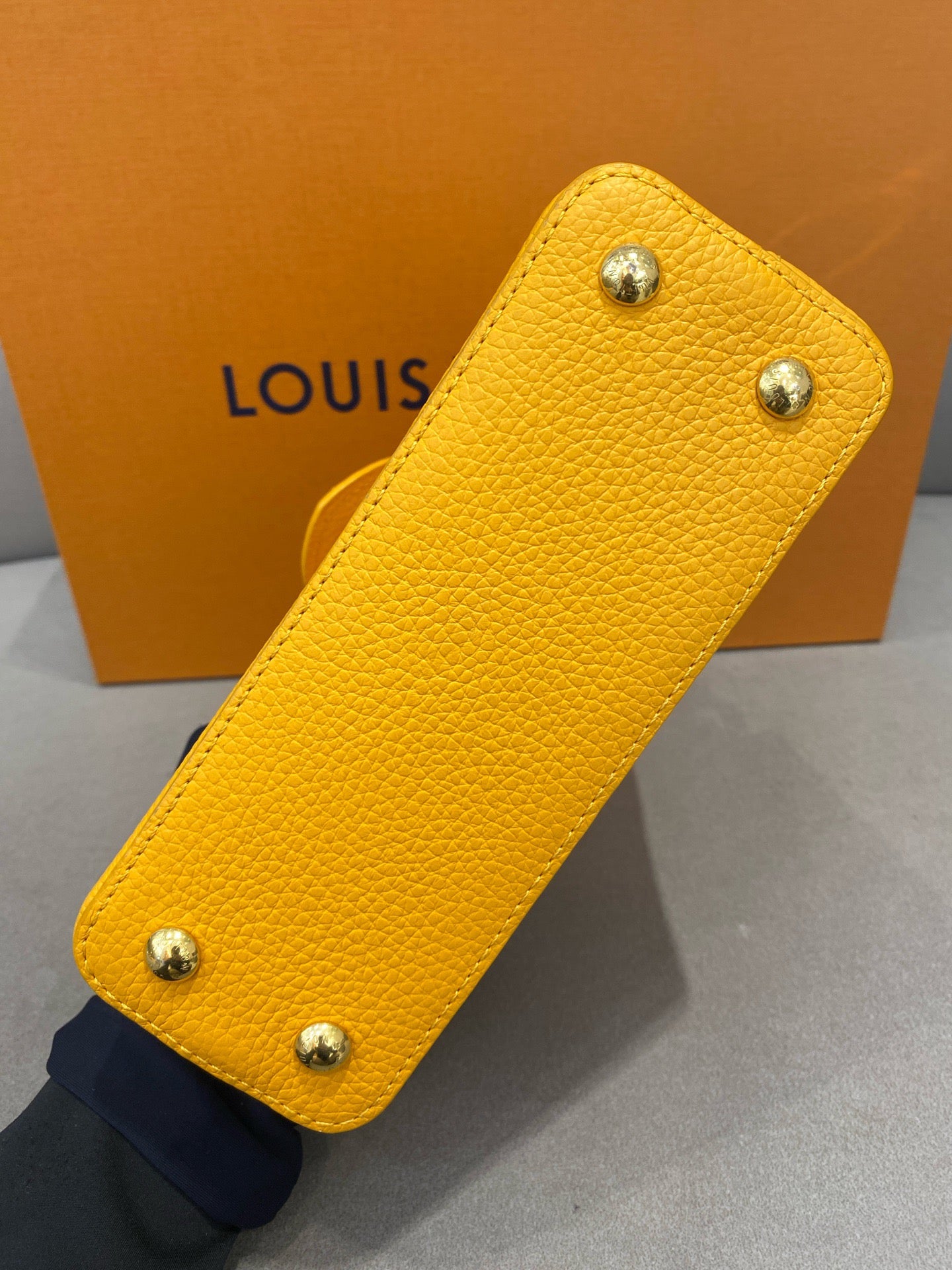 Louis Vuitton - Capucines Mini - Leather - Yellow - (mini)