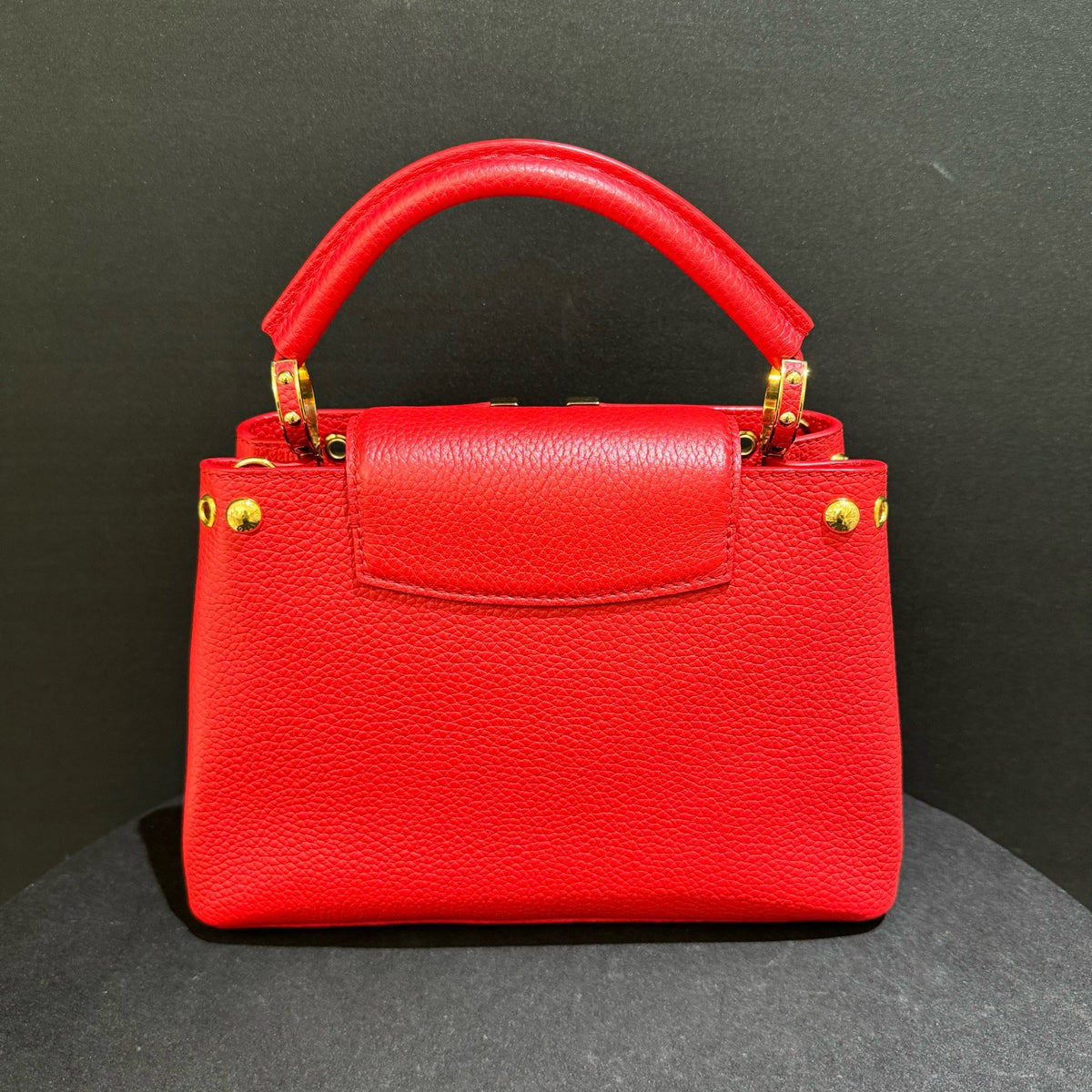 Louis Vuitton - Capucines Small - Leather - Red - (small)
