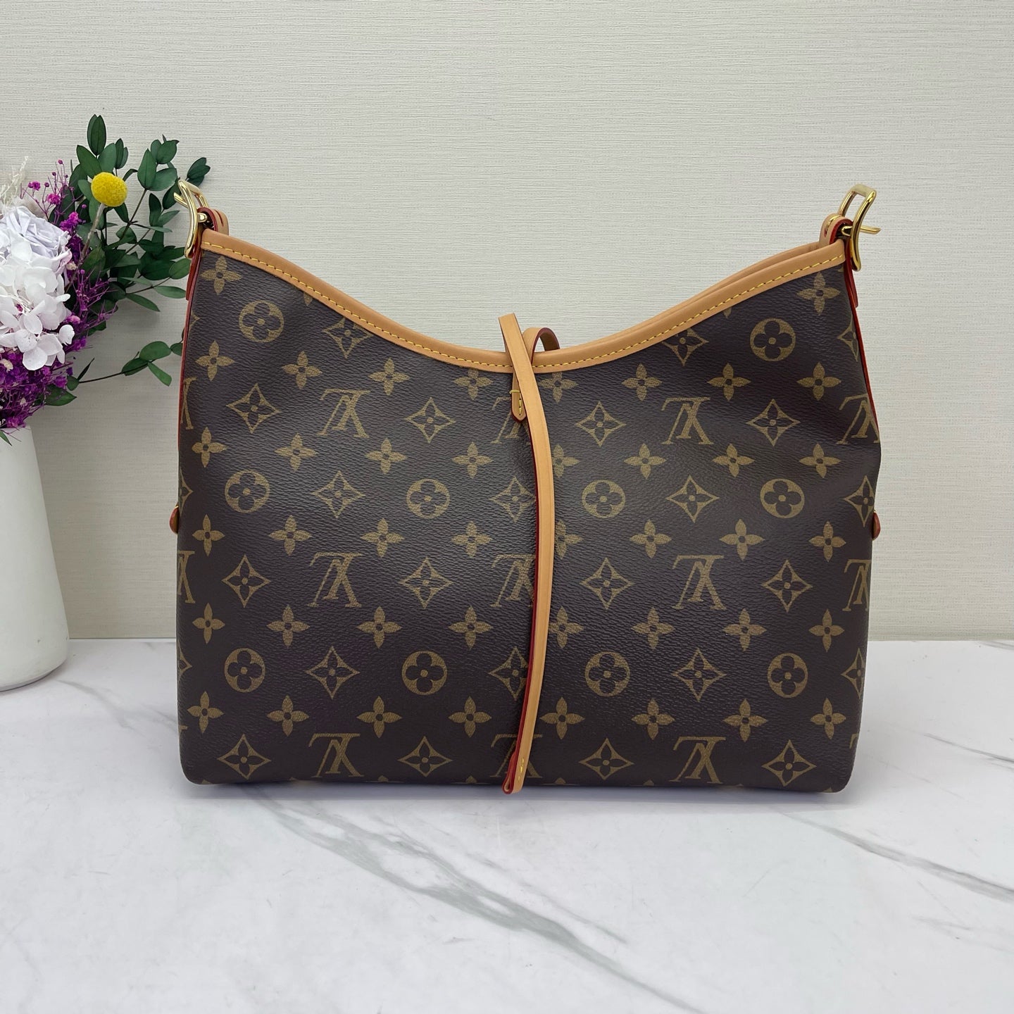 Louis Vuitton - Carryall - Cloth - Brown - (small)