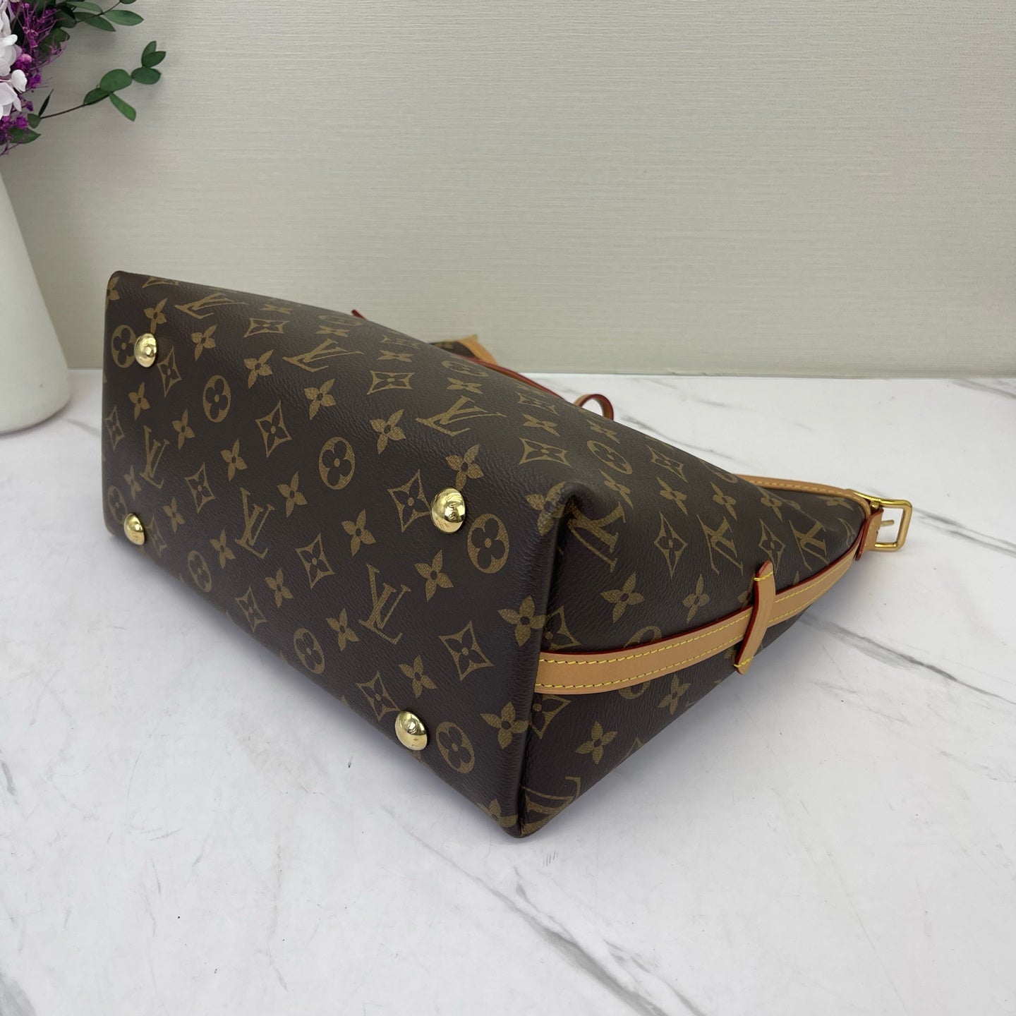 Louis Vuitton - Carryall - Cloth - Brown - (small)