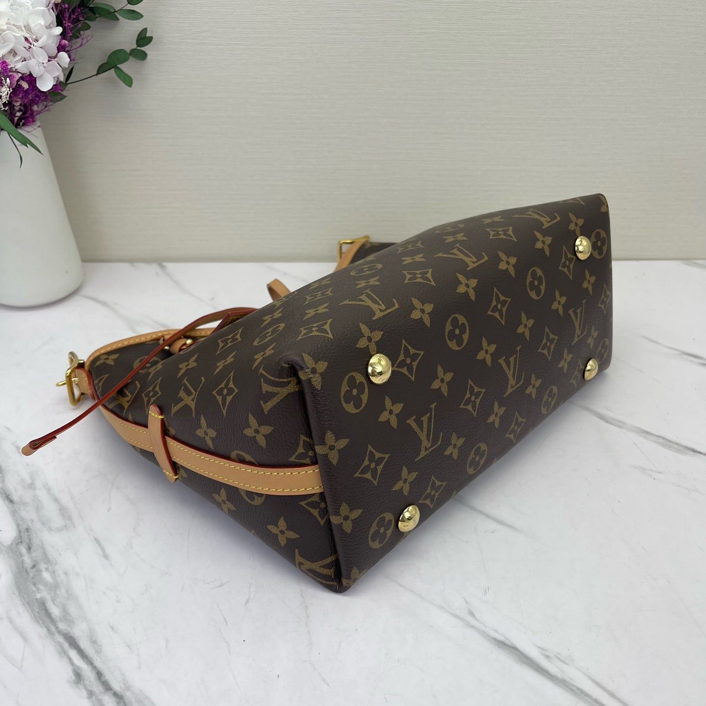Louis Vuitton - Carryall - Cloth - Brown - (small)