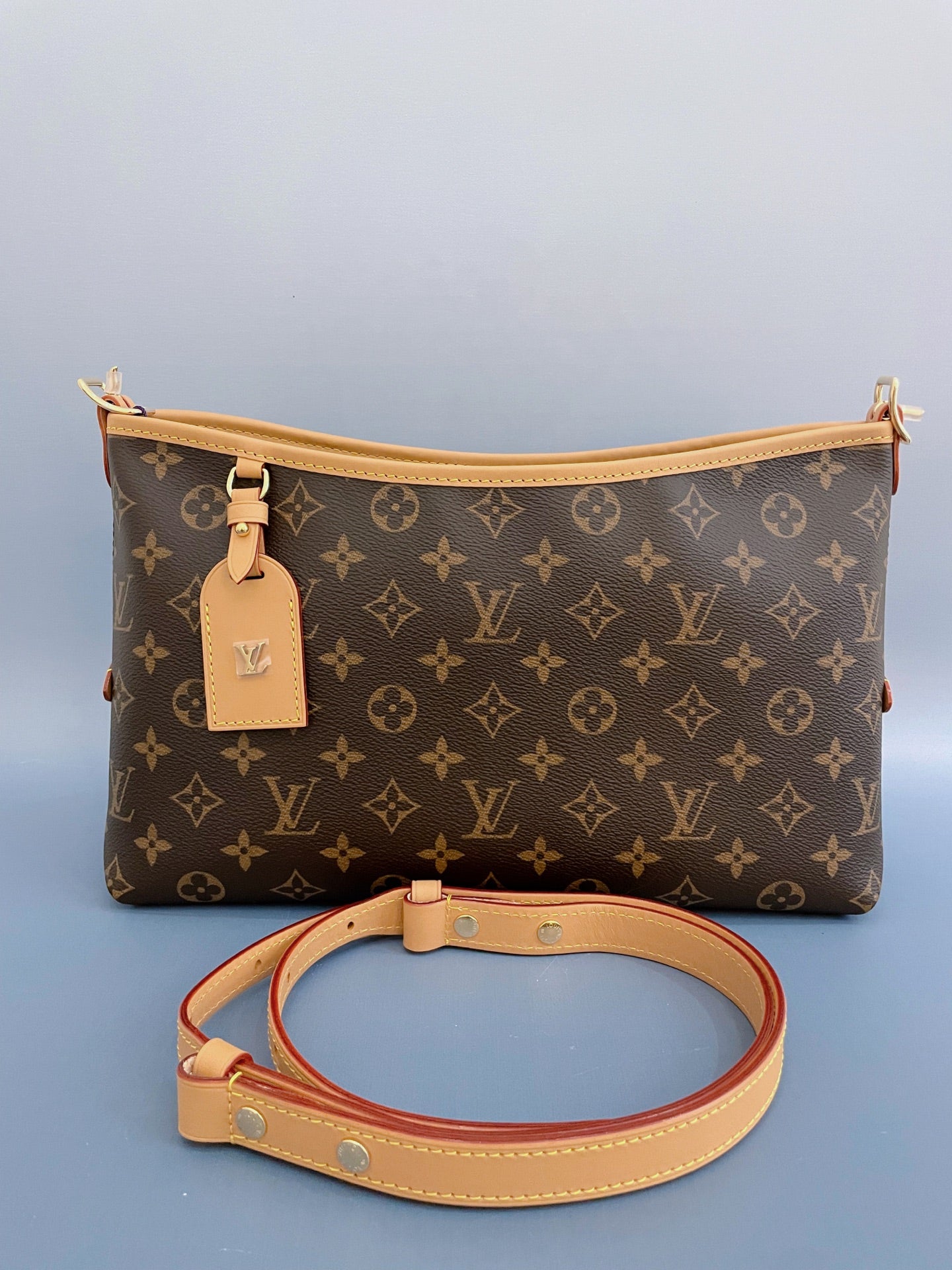 Louis Vuitton - Carryall East West - Leather - Brown - (medium)