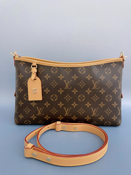 Louis Vuitton - Carryall East West - Leather - Brown - (medium)