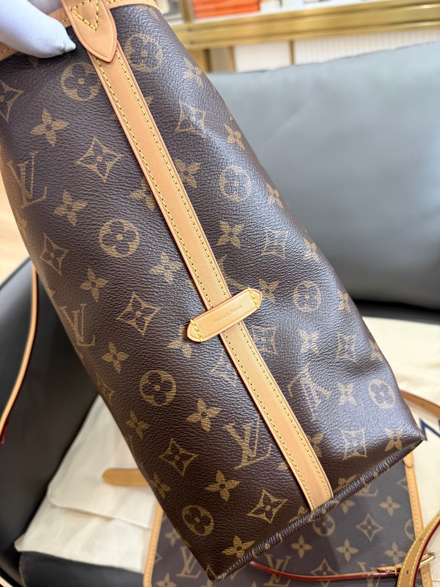 Louis Vuitton - Carryall - Leather - Brown - (medium)