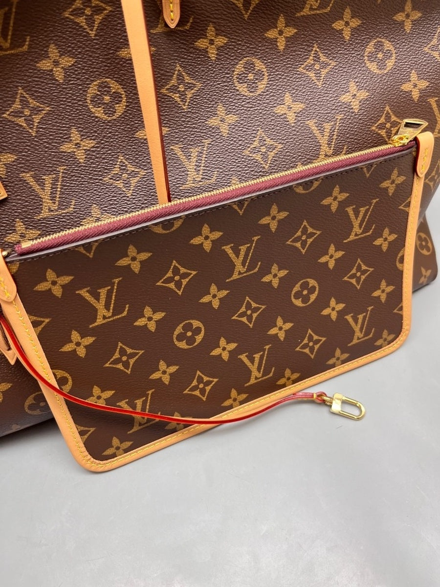 Louis Vuitton - Carryall - Leather - Brown - (Medium)