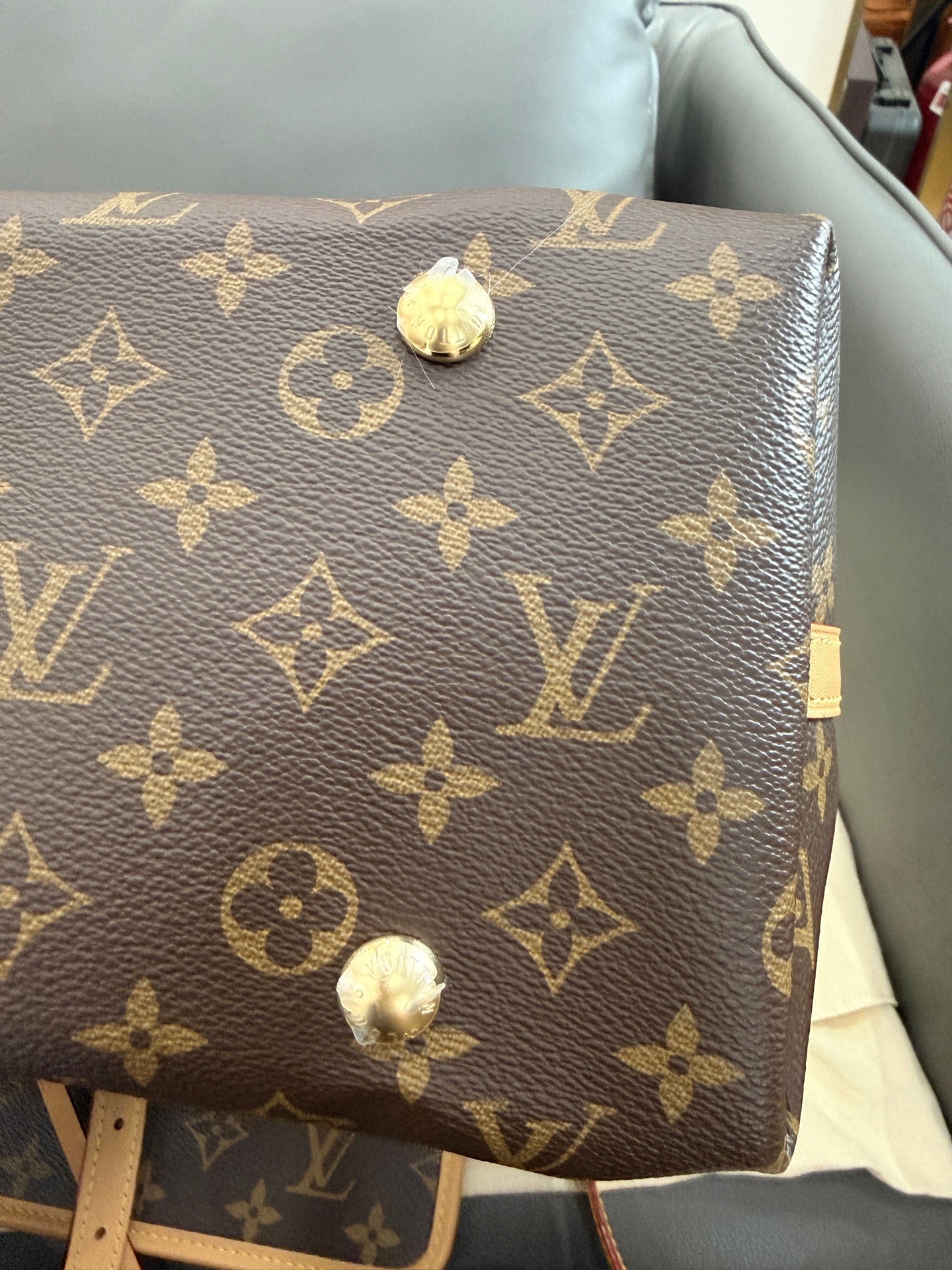 Louis Vuitton - Carryall - Leather - Brown - (medium)