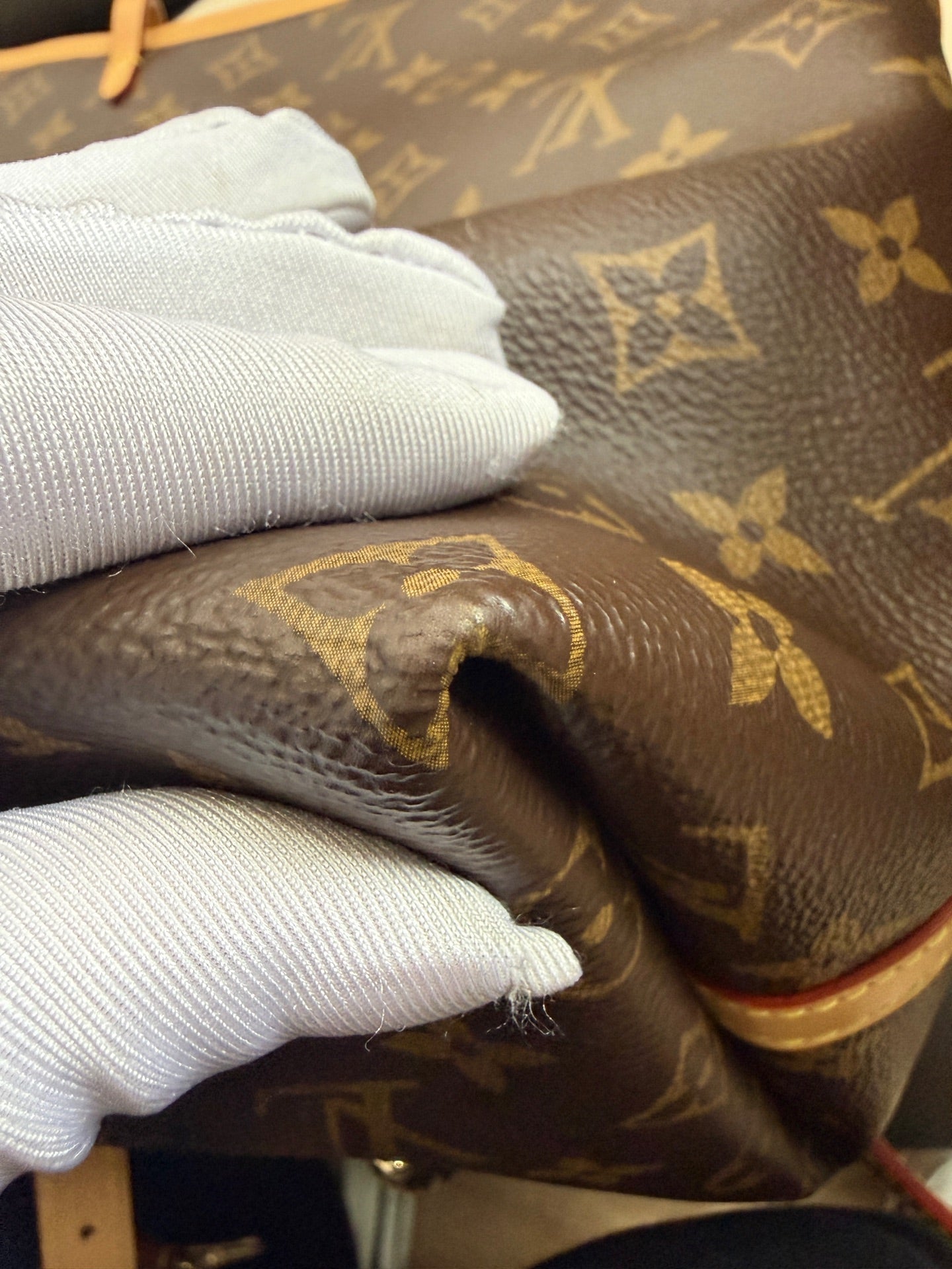 Louis Vuitton - Carryall - Leather - Brown - (medium)