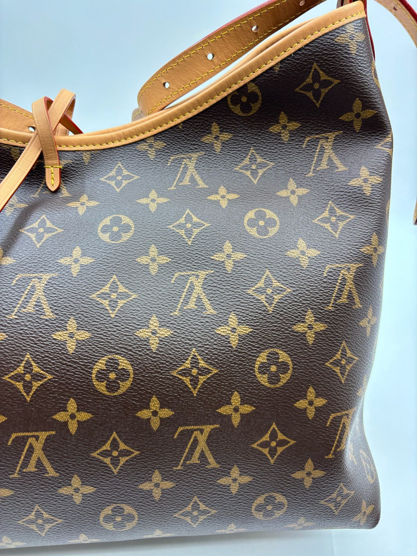 Louis Vuitton - Carryall MM - Synthetic - Brown - (medium)