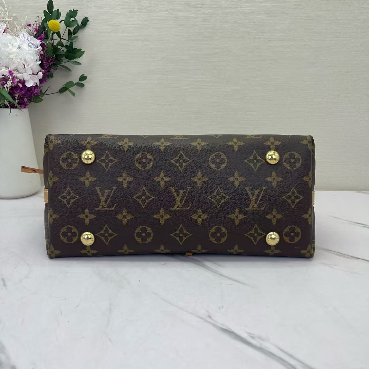 Louis Vuitton - Carryall - Monogram coated canvas and Vachetta leather - Brown - (small)