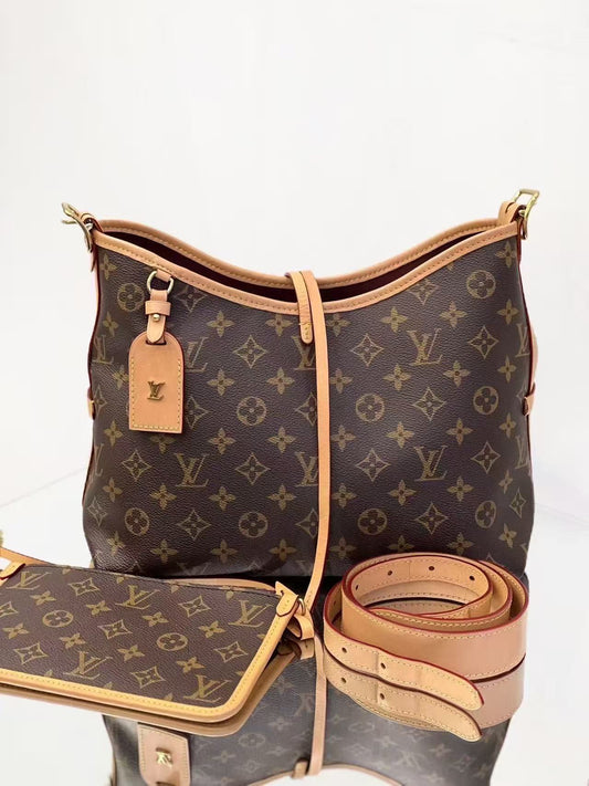 Louis Vuitton - Carryall - Monogram coated canvas with Vachetta leather trim - Brown - (small)
