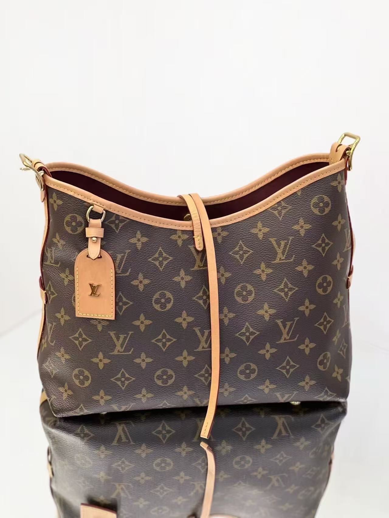 Louis Vuitton - Carryall - Monogram coated canvas with Vachetta leather trim - Brown - (small)